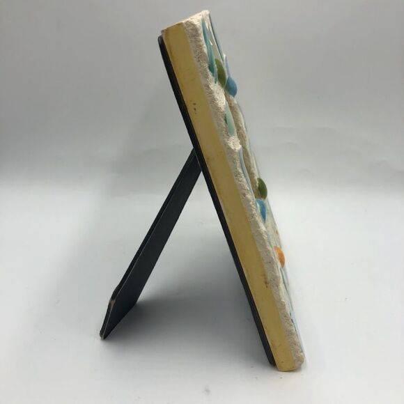 Vintage Mosaic Abstract Picture Frame Tabletop Shelf Décor - Picture 6 of 13